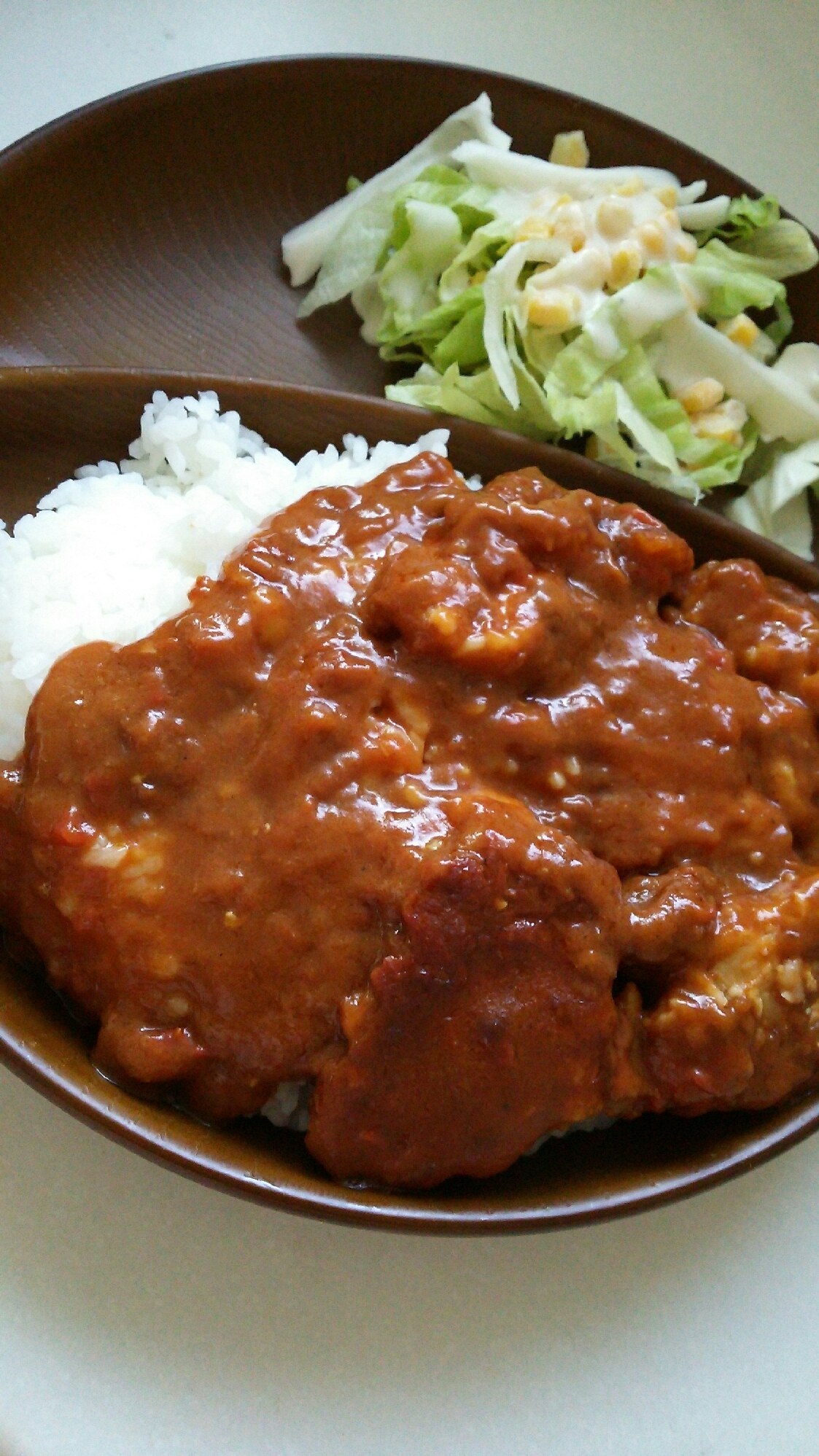 鶏むね肉のバターチキンカレー