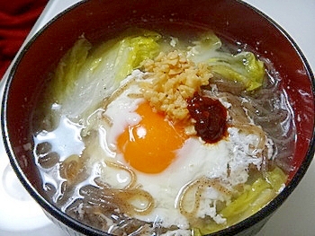 最近食べすぎたという時に♪こんにゃくでラーメン風