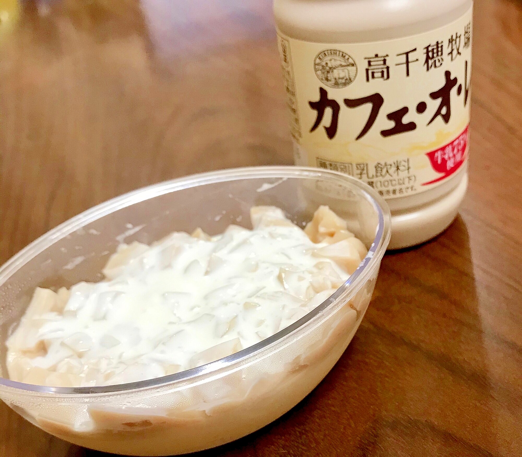 カフェオレゼリー×卵ミルクプリン