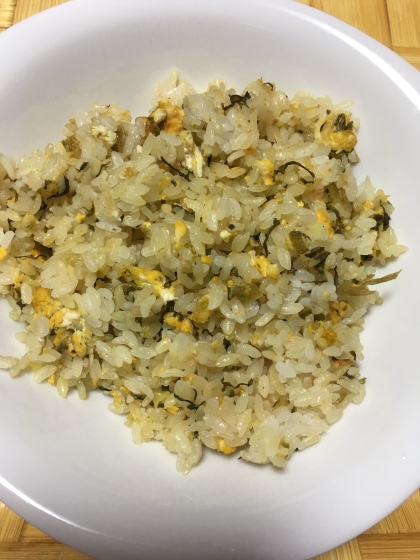 パラパラ☆ぱぱっと高菜チャーハン