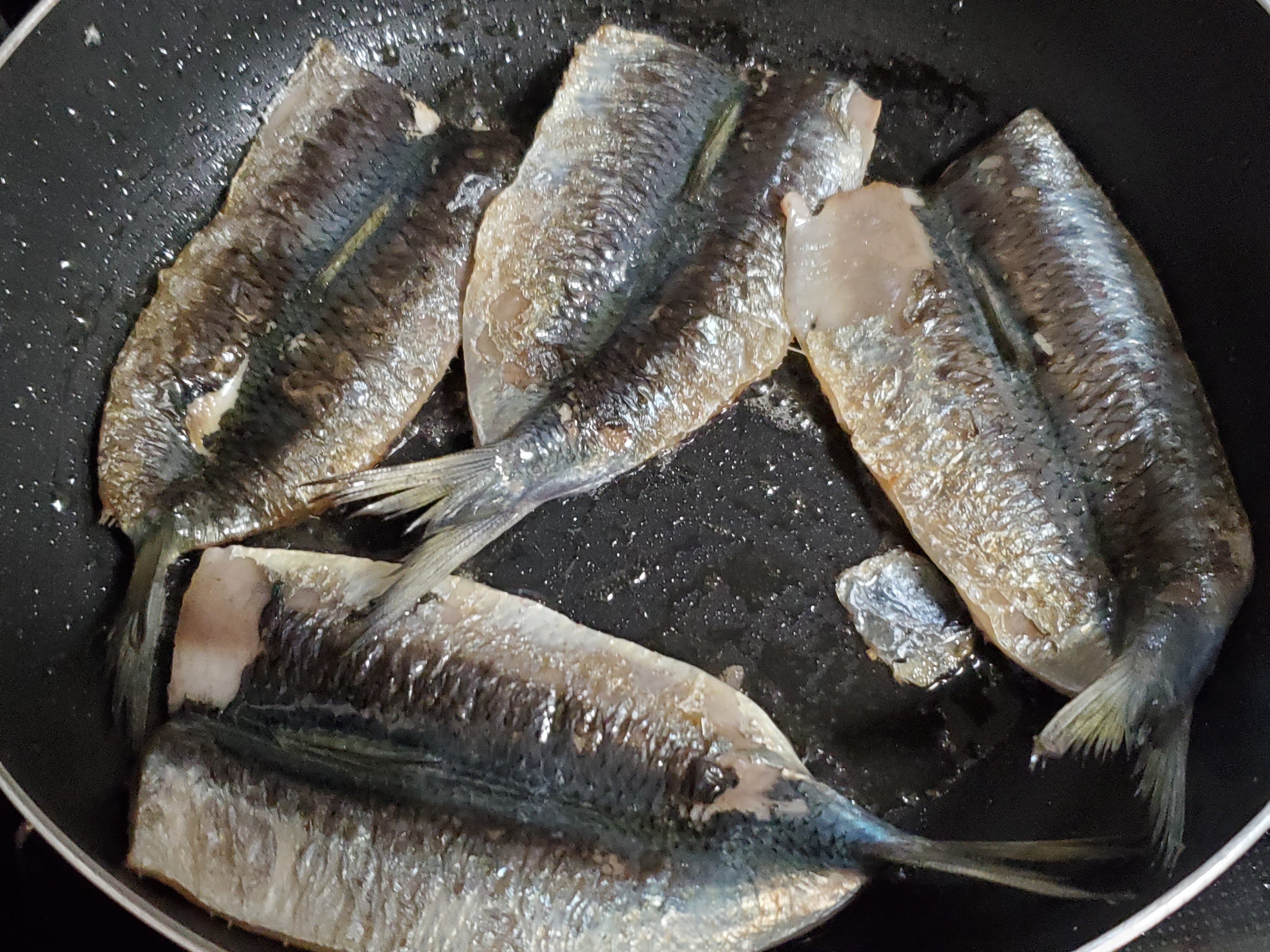 いわし開き 塩焼き 安い フライパン