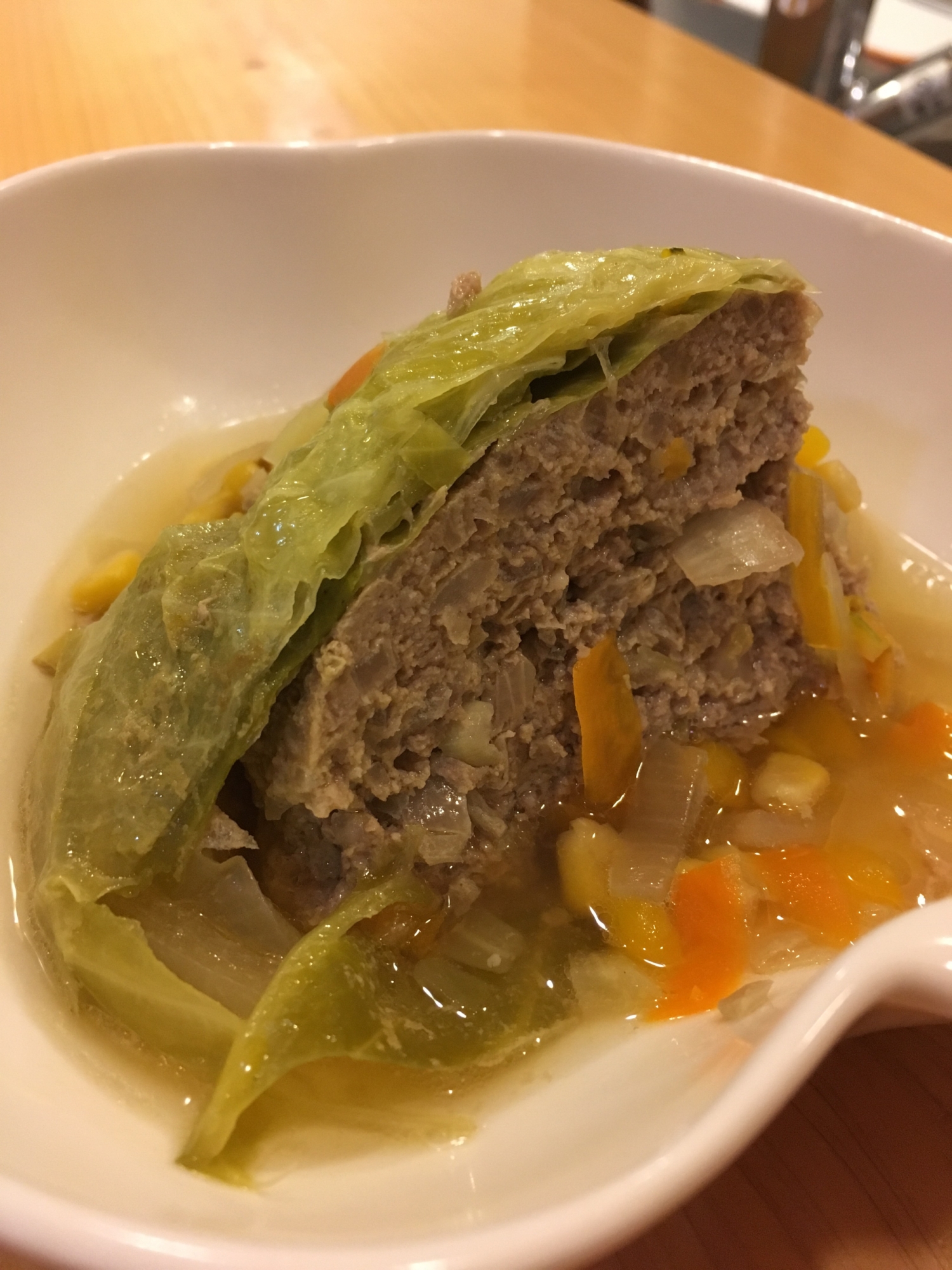 簡単なのに美味 圧力鍋de巻かないロールキャベツ レシピ 作り方 By Zima 楽天レシピ