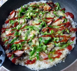 余ったおかずをリメイク ごはんピザ レシピ 作り方 By Kazuhana0816 楽天レシピ