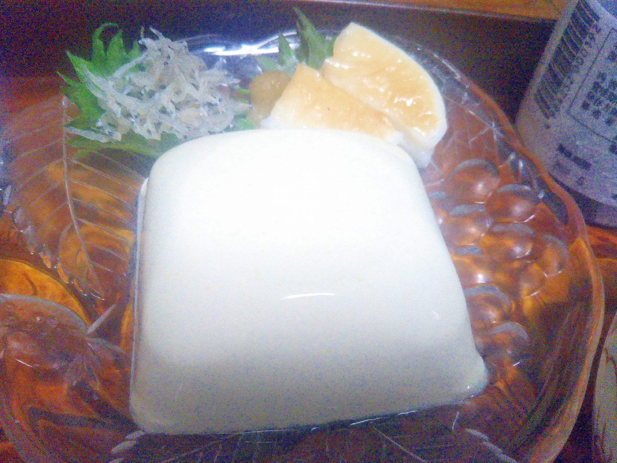枝豆豆腐のおつまみプレート