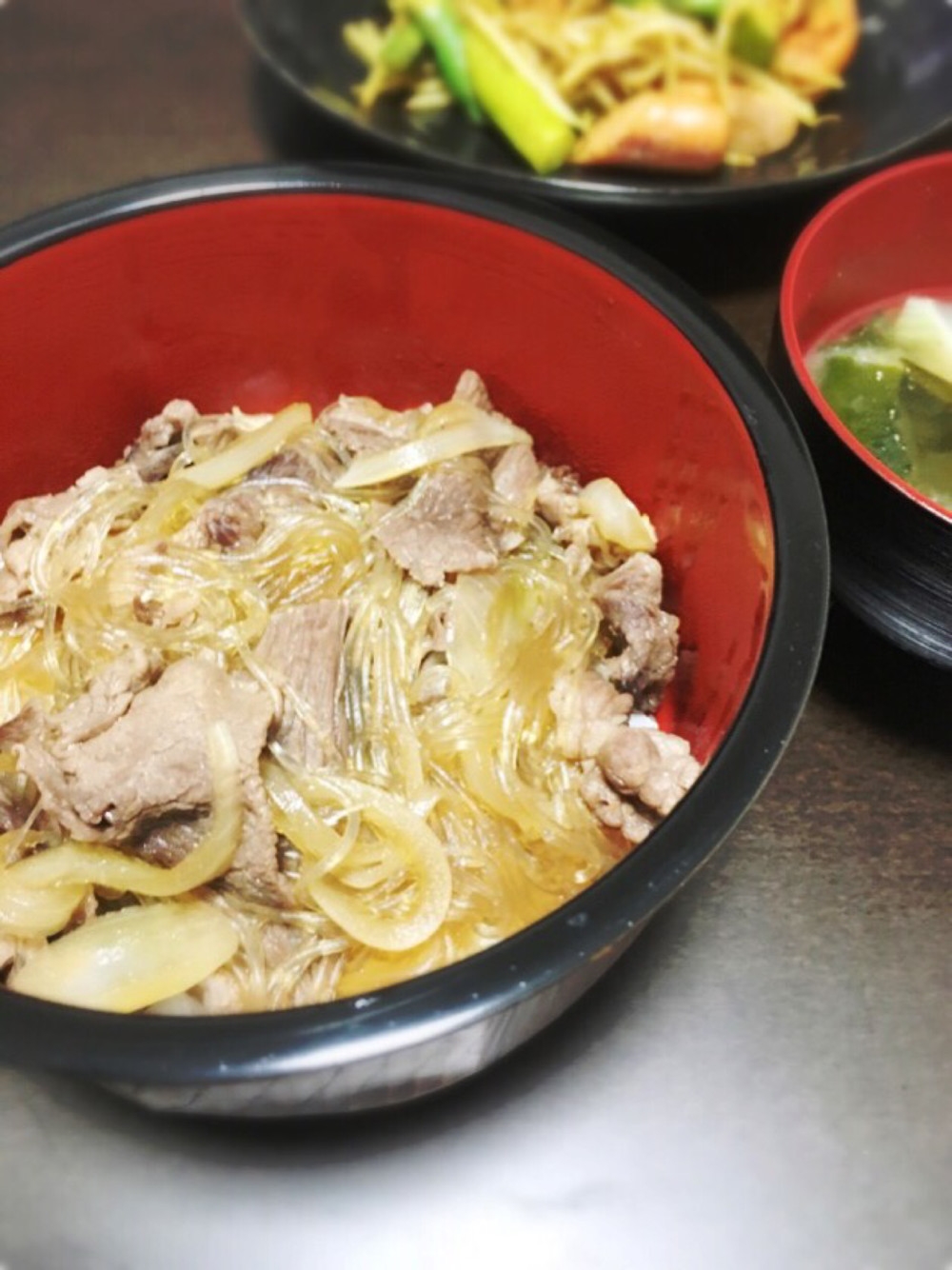 簡単！節約！カサ増し牛丼