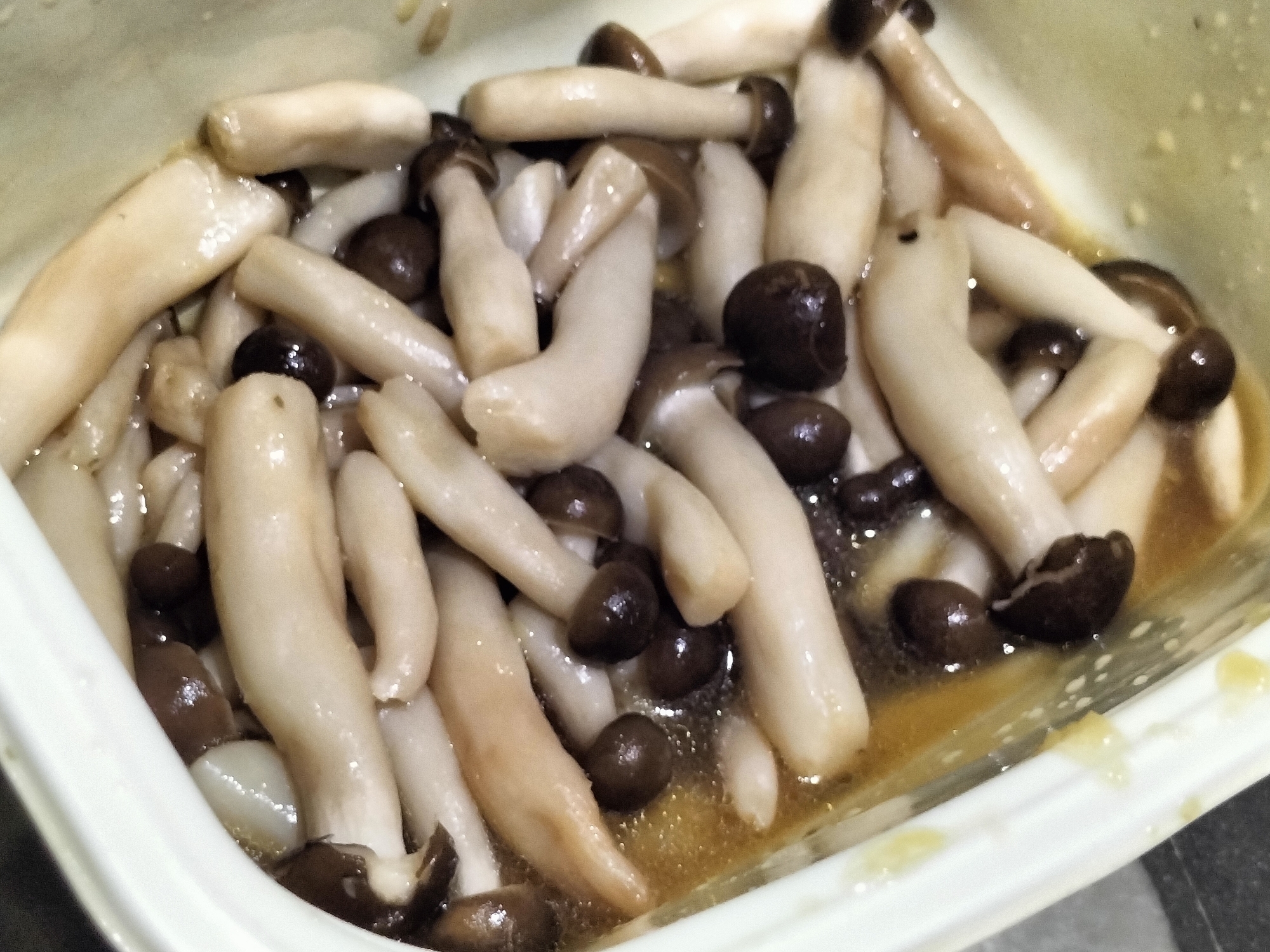 レンジで簡単作り置き♪しめじのうま煮