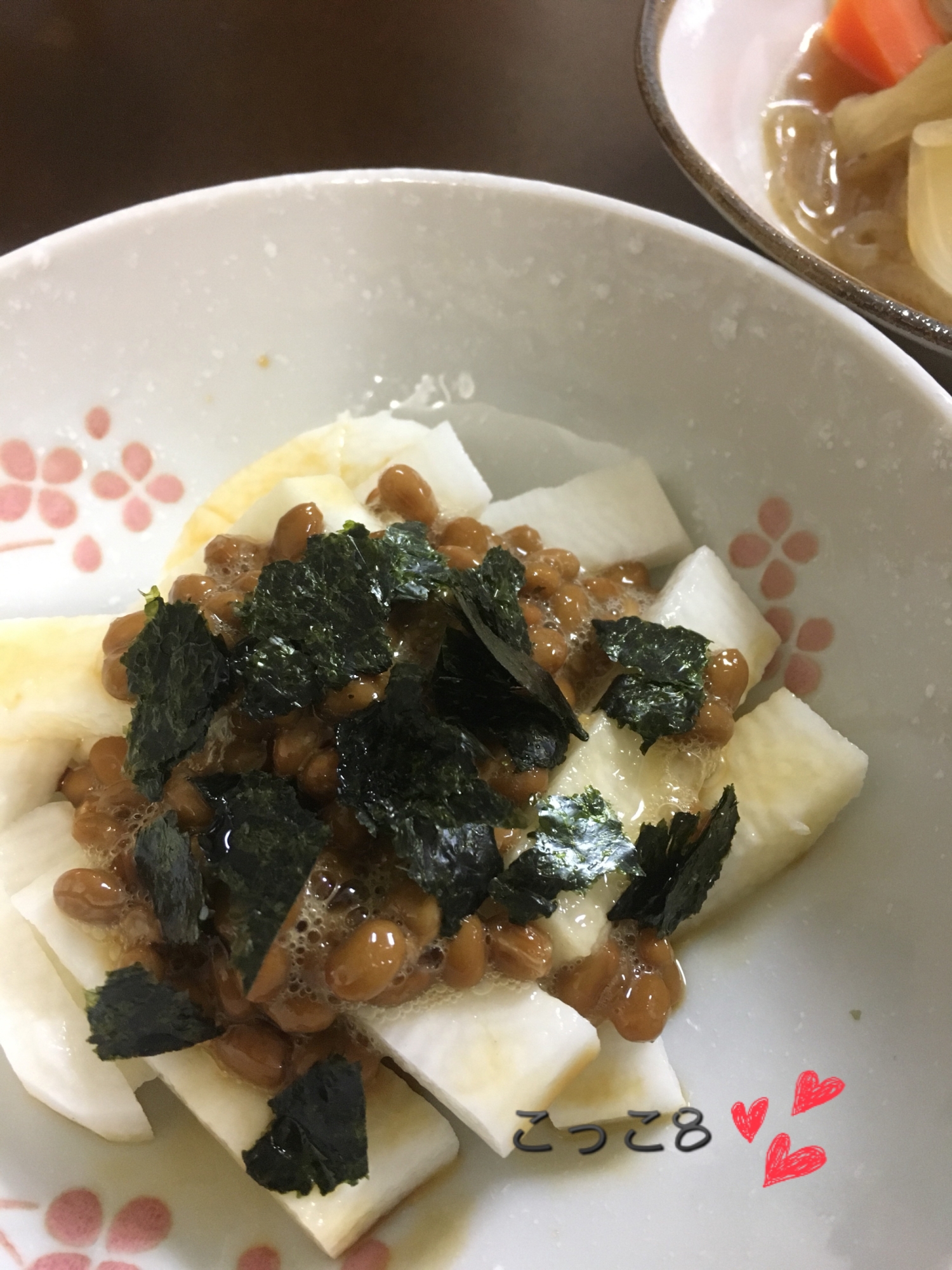 長芋の納豆ぶっかけ★ ネバネバでスタミナ回復‼