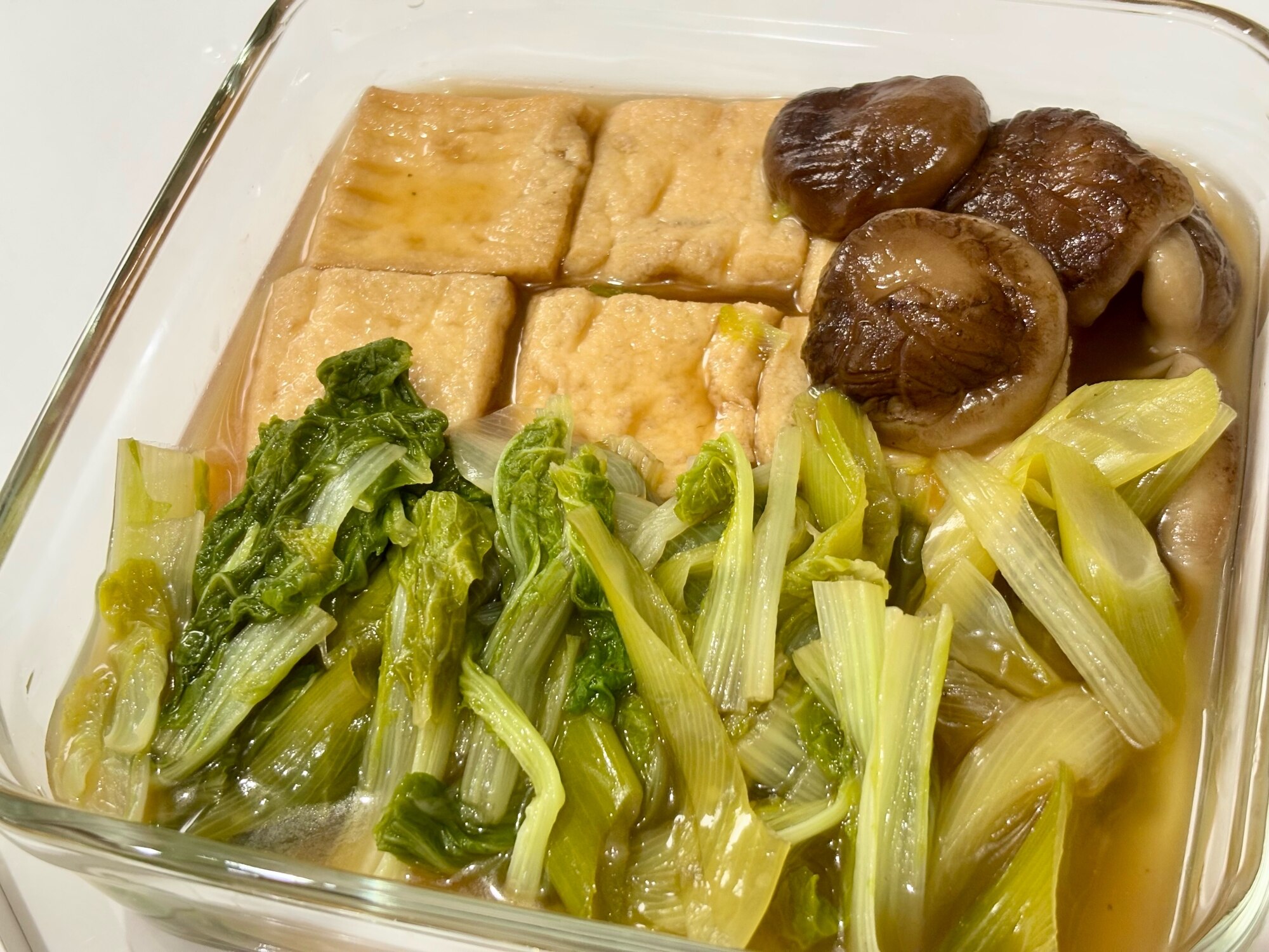 はくさい菜と絹揚げの煮浸し レシピ・作り方 by かあちゃんごはん♡ - 楽天レシピ