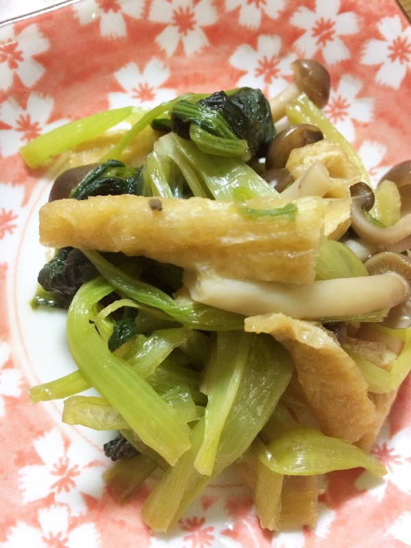 超簡単!鍋一つで小松菜&しめじ の煮浸し