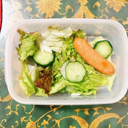 ソーセージDeレタスサラダ②〜毎日簡単〜