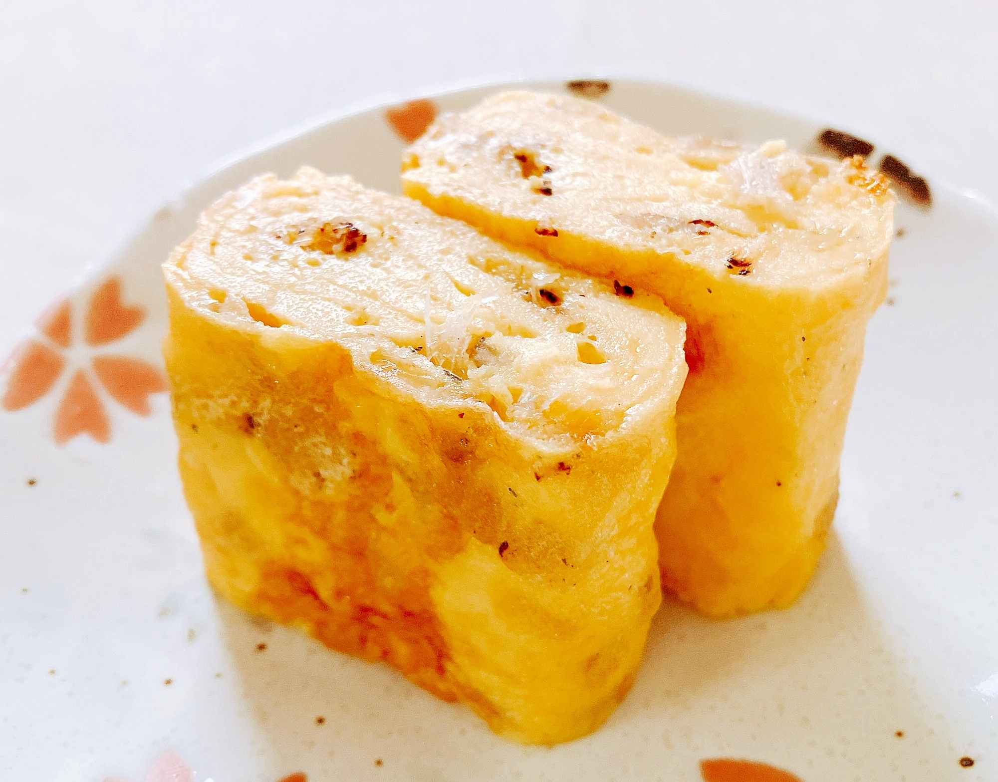 卵1個☆炙りいわし入り卵焼き