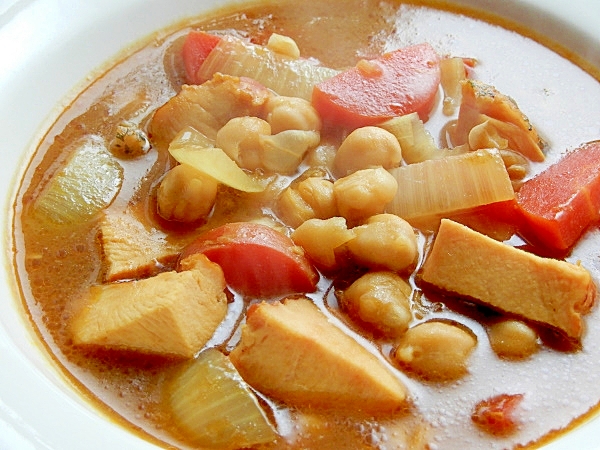ひよこ豆 スモークチキンで ヘルシーカレースープ レシピ 作り方 By ジョン リーバス 楽天レシピ ひよこ豆 スモークチキンで ヘルシーカレースープ レシピ 作り方 By ジョン リーバス 楽天レシピ