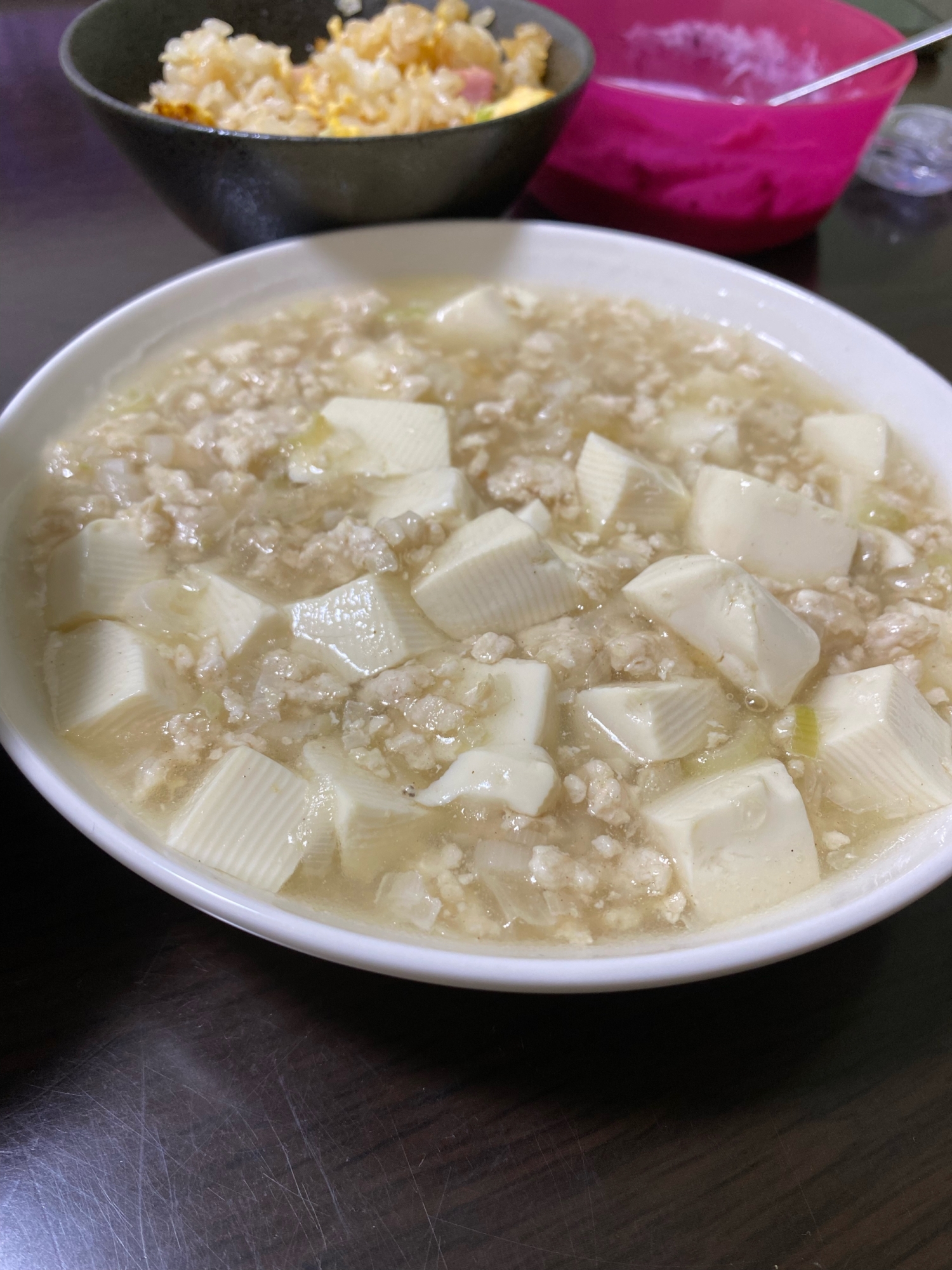 あっさりやさしいお味◎辛くない塩麻婆豆腐