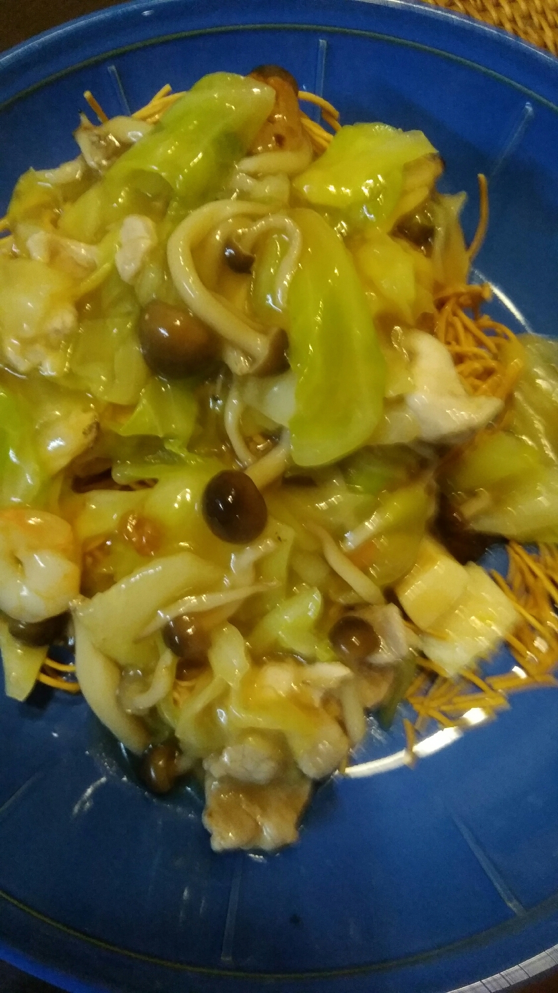 パリパリ皿うどん