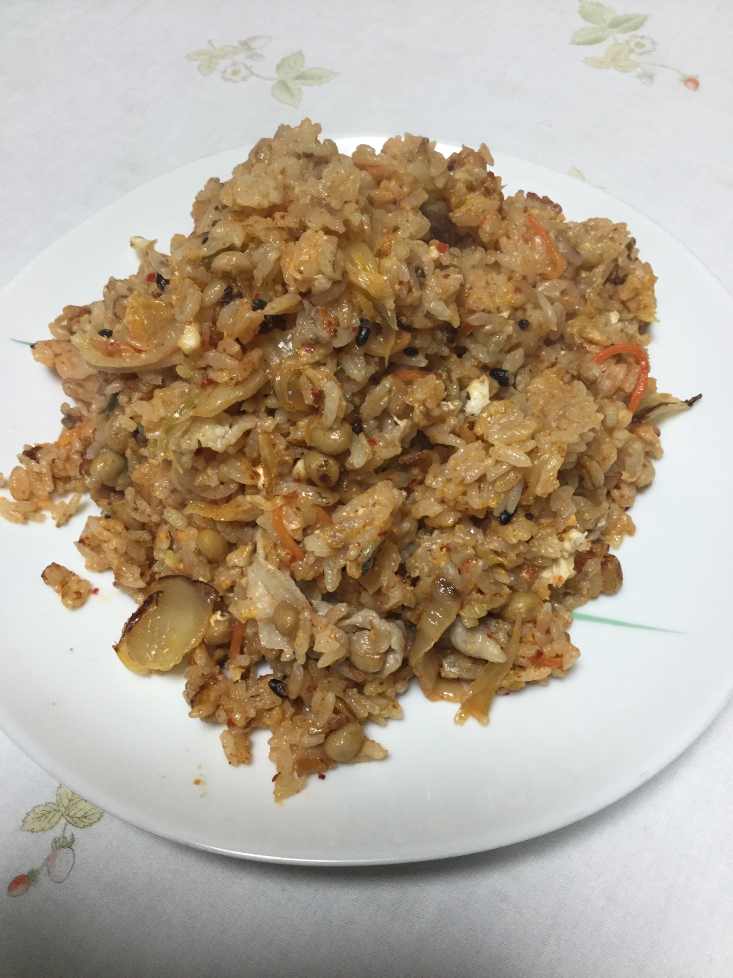 納豆キムチ焼き飯