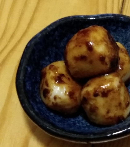 里芋の醬油マヨ炒め