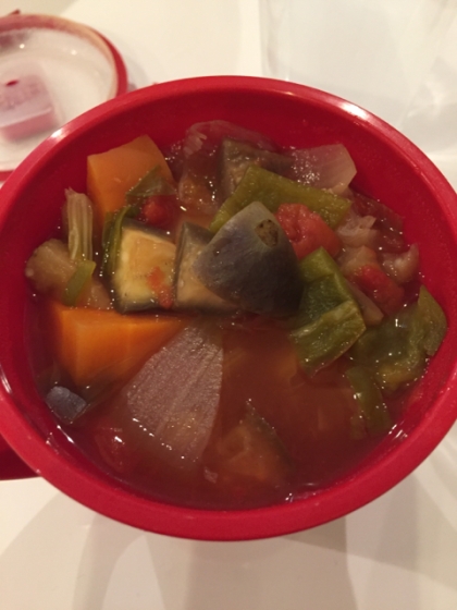 初じめて圧力鍋で作りました☆ 野菜が柔らかくて甘くできました(^ ^) ありがとうございます。