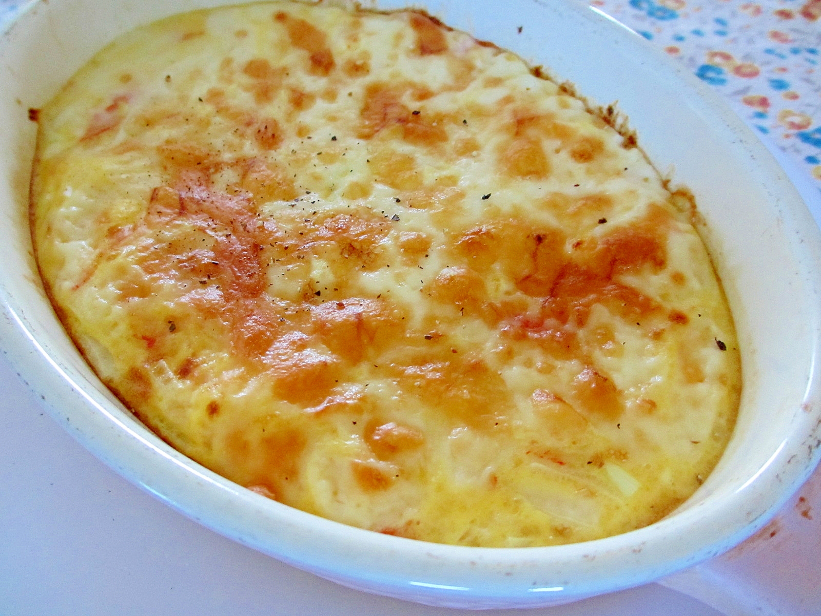 カニカマと卵のグラタン レシピ 作り方 By Mococo05 楽天レシピ