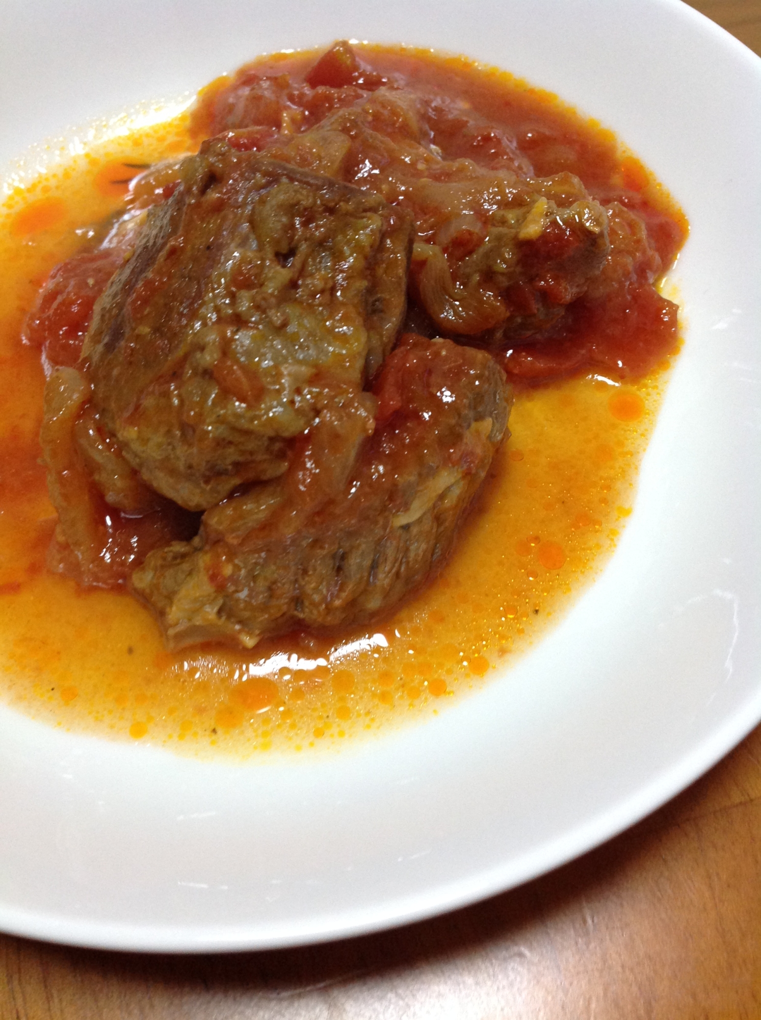 牛肩ローストマト煮込み レシピ 作り方 By Madone6 楽天レシピ