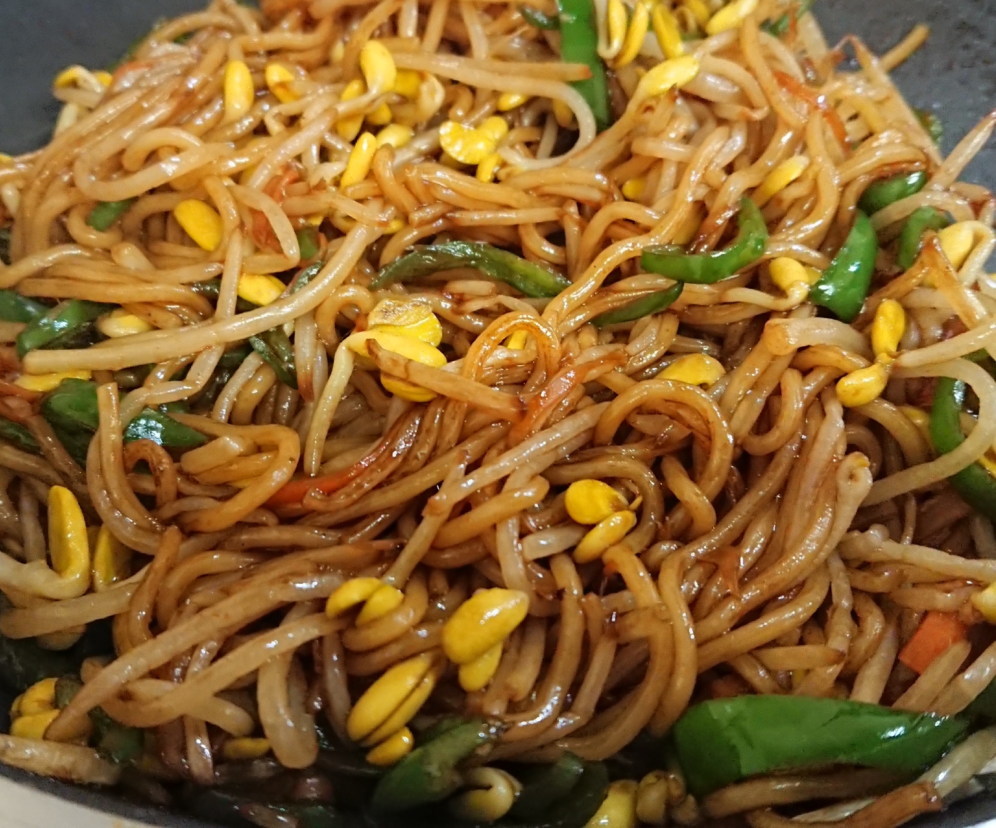 カロリー半分焼きそば☆麺よりもやしが多いけど満足☆