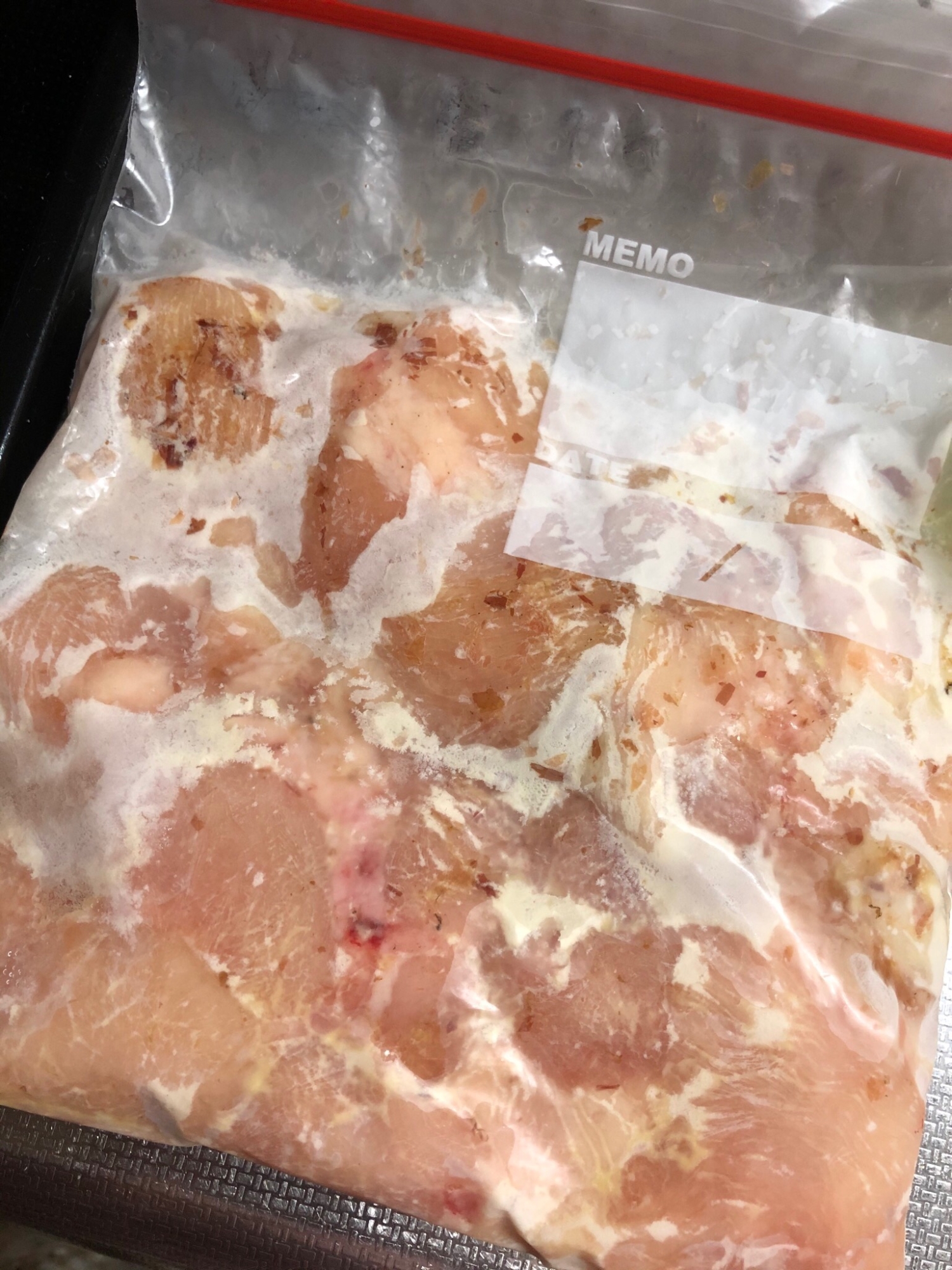 鶏肩肉　下味冷凍