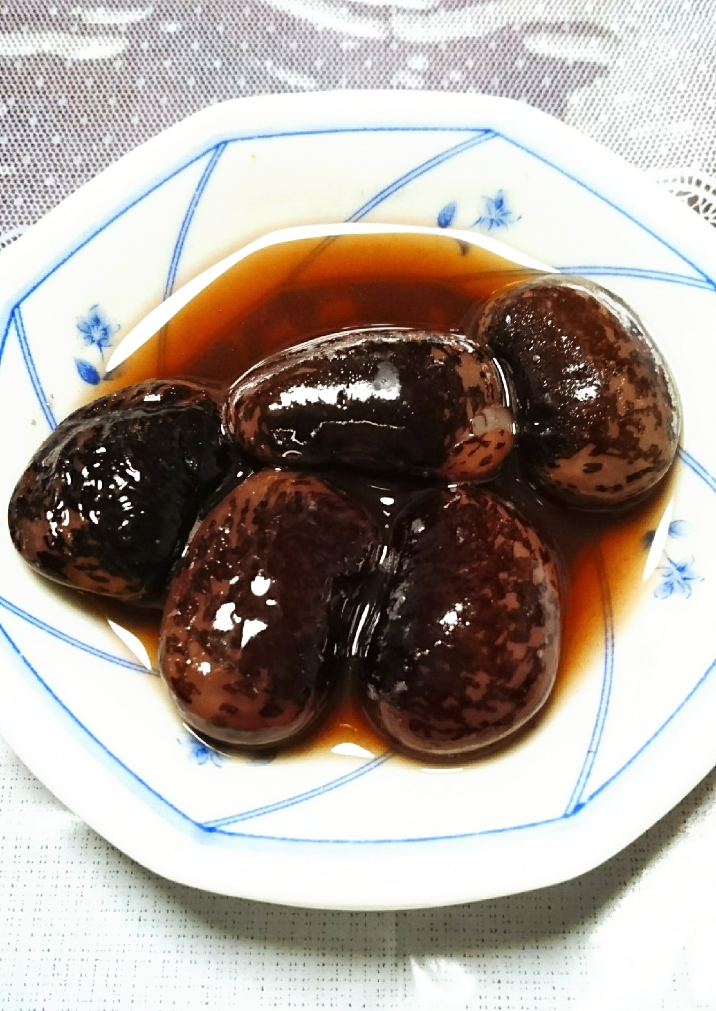 圧力鍋で作る花豆の甘煮