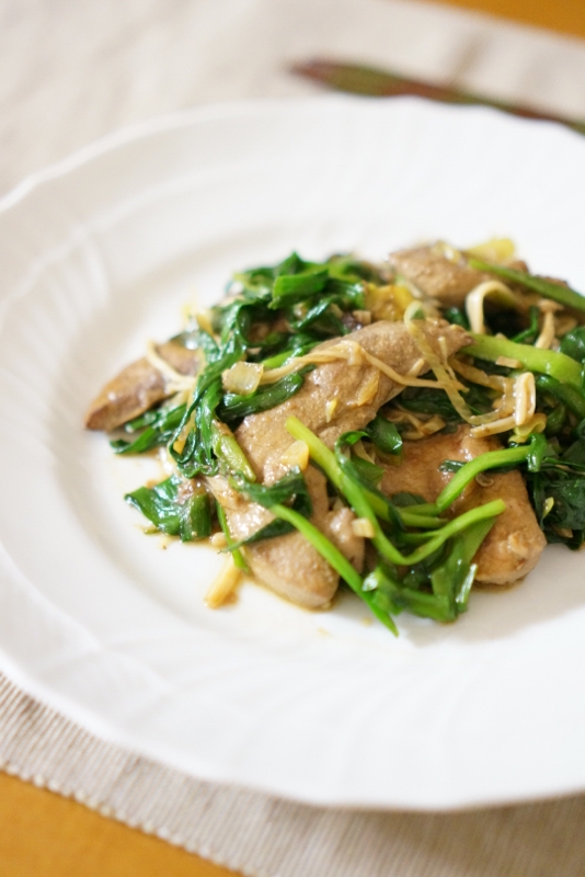 簡単アレンジ♪花椒香るレバニラ炒め