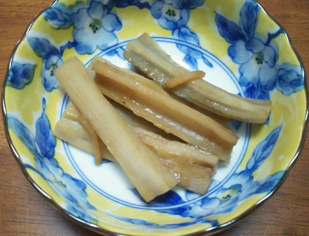 レンコンの甘辛煮♪