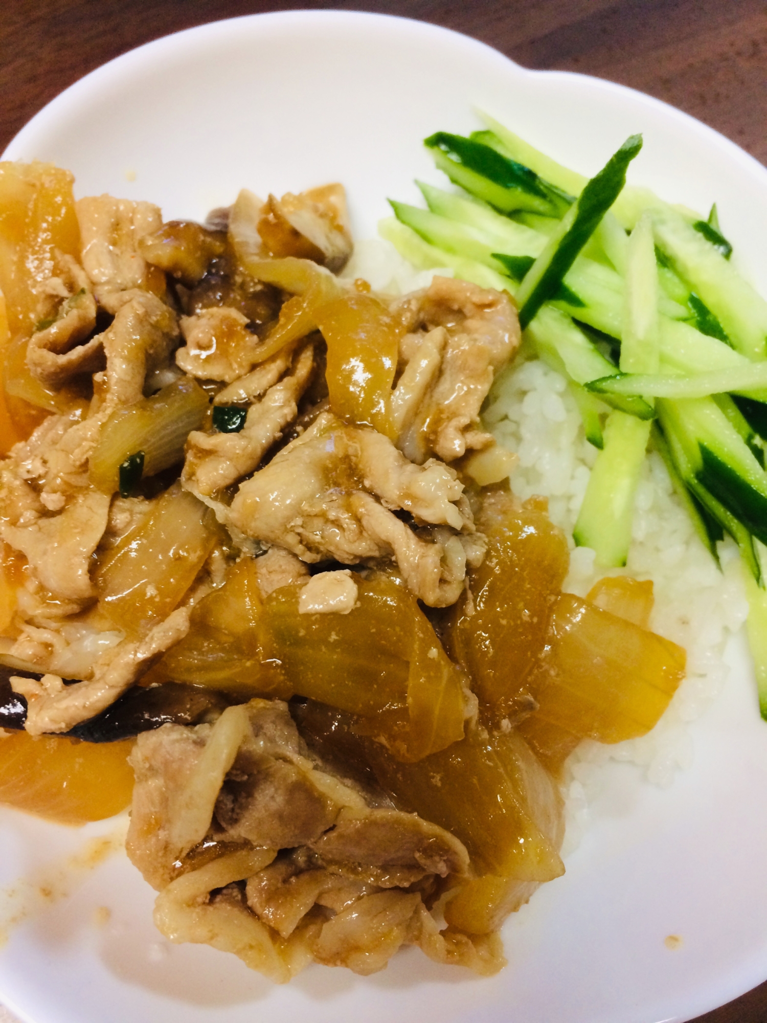 豚ロースと新玉ねぎの豚丼