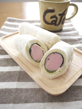 お弁当に 魚肉ソーセージの和風ロールサンド レシピ 作り方 By Misa0103 楽天レシピ お弁当に 魚肉ソーセージの和風ロールサンド レシピ 作り方 By Misa0103 楽天レシピ