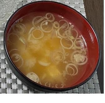 みょうがと豆腐のお味噌汁♪