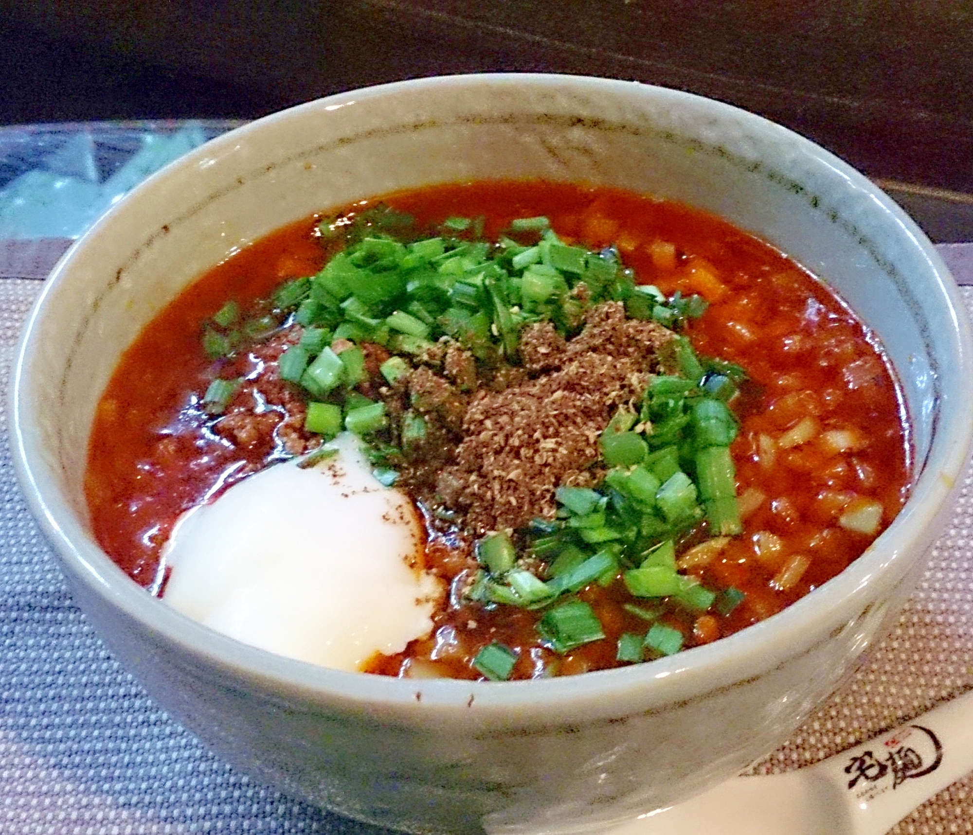 お手軽だけどプロの味「勝浦タンタン麺」