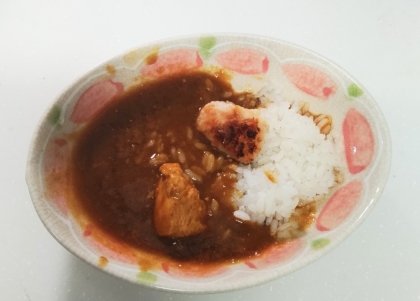 カレーの唐揚げトッピング☆*◦