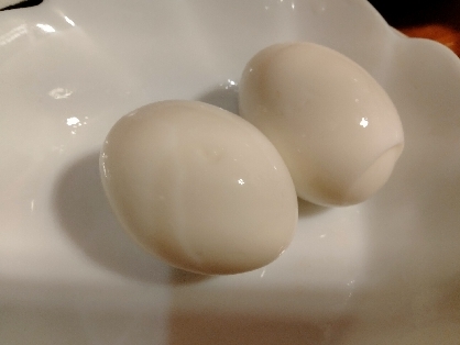時短エコ☆フライパンdeむきやすい茹で卵