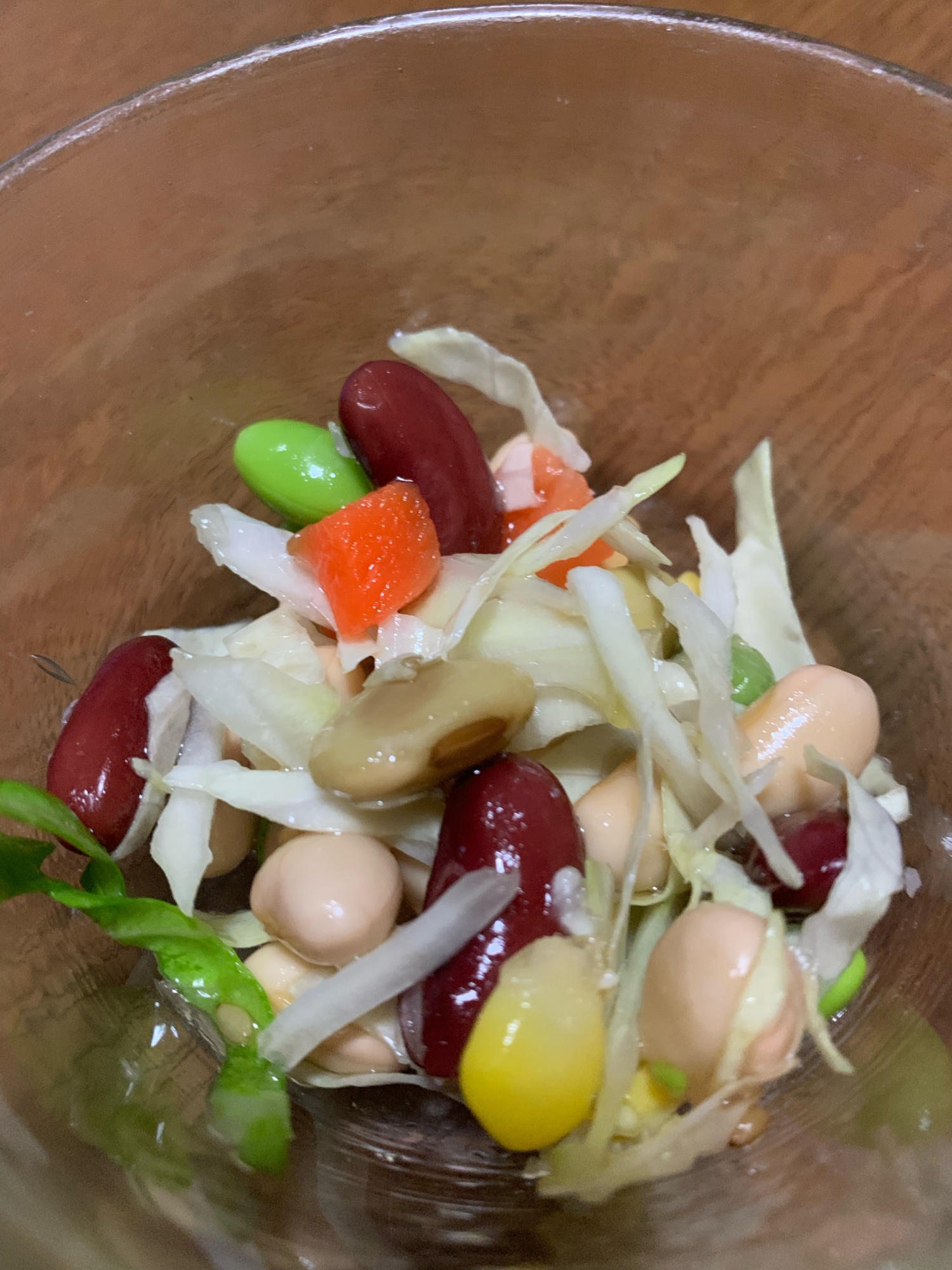 サラダに!まめで簡単酢の物