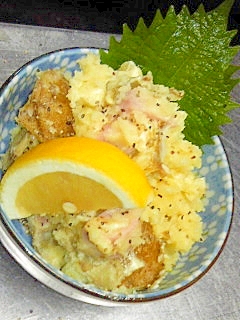 ★魚肉ソーセージでポテサラ★