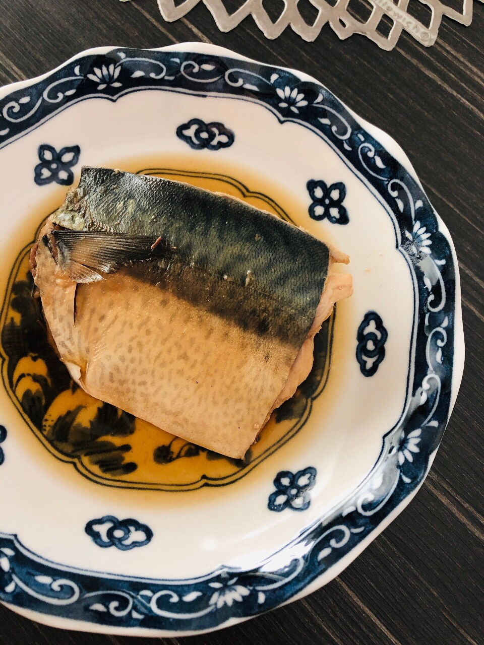 レンジで鯖の煮物