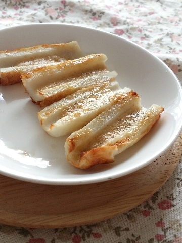 ちくわの柚子胡椒マヨ醤油焼き