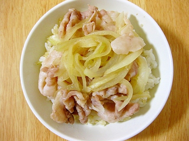 ルクエで豚丼