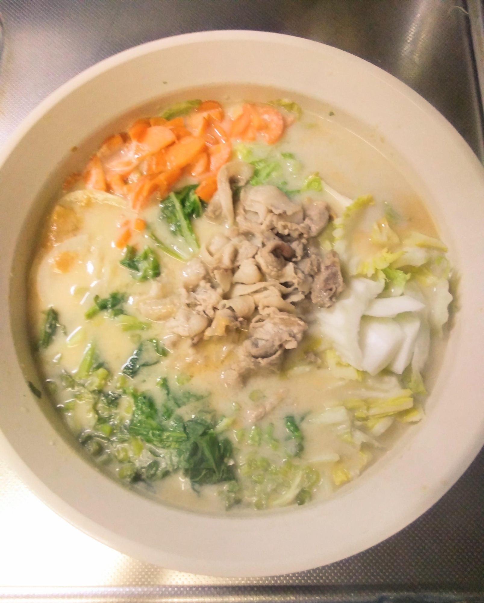 酒粕　酒粕鍋