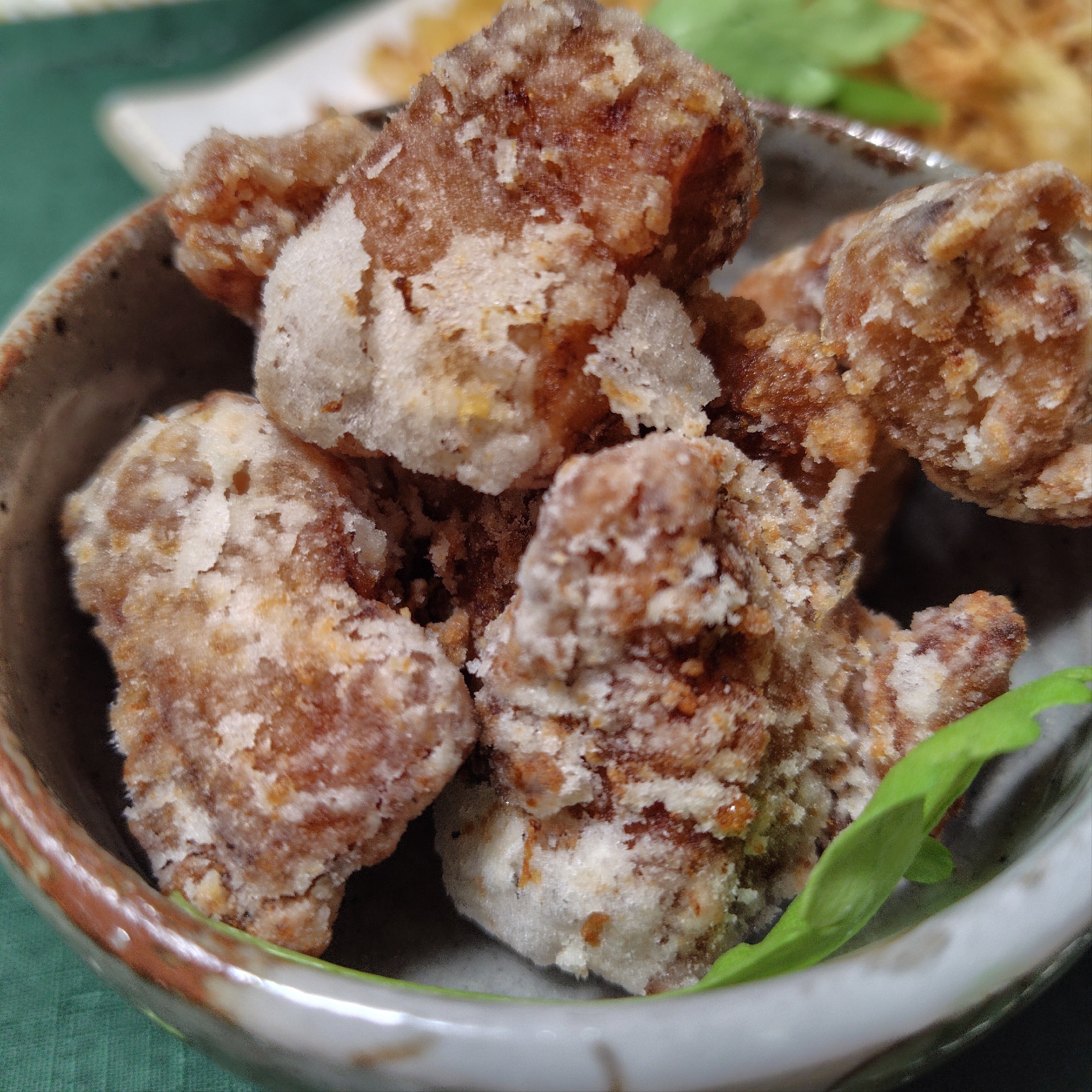 下味漬けて揚げるだけ〜ヨコワマグロの竜田揚げ