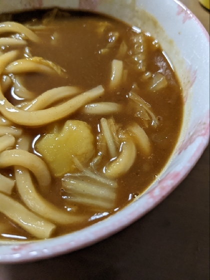 余った食材で♡絶品カレーうどん♡