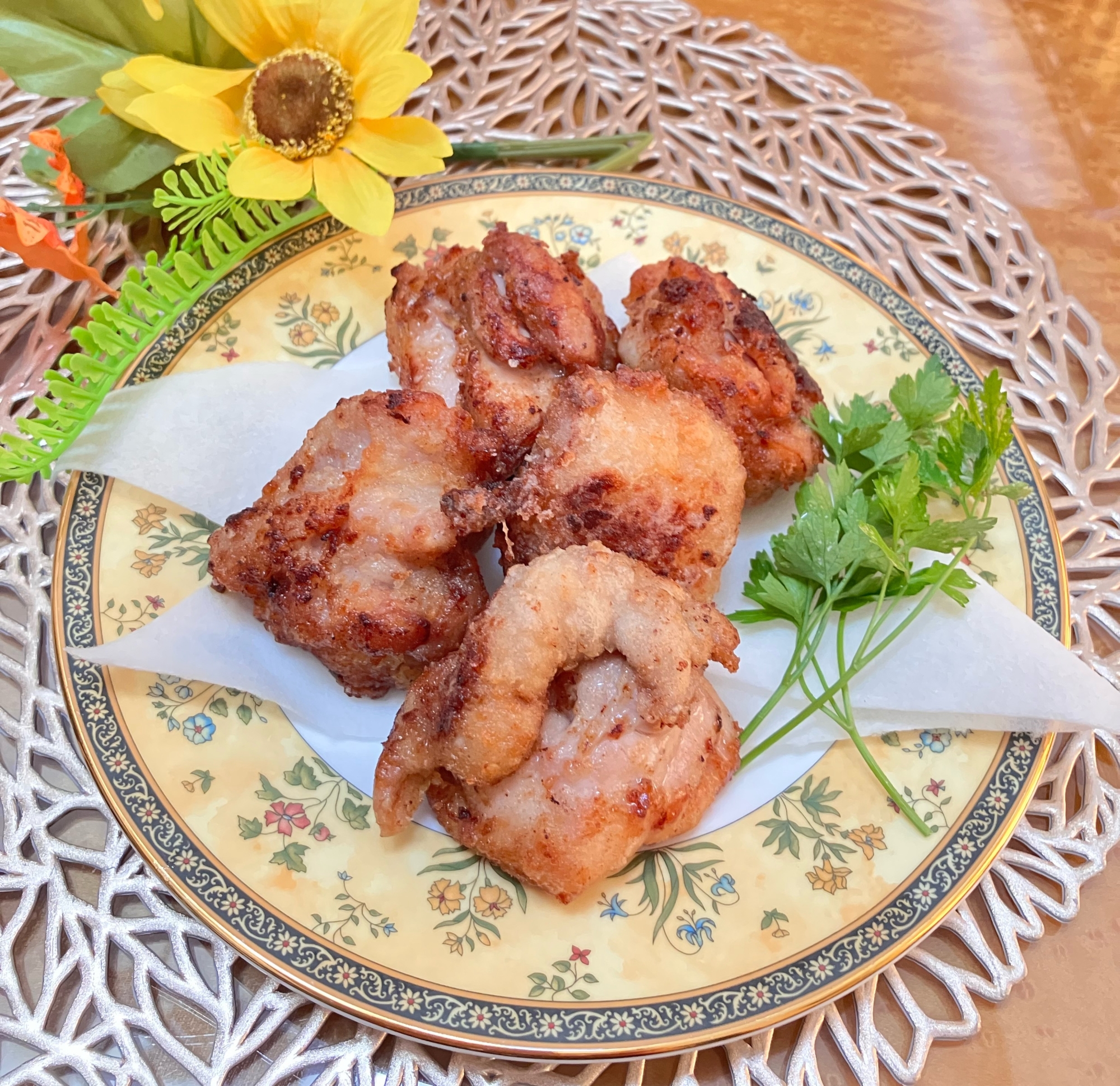 〜鶏もも肉の塩麹唐揚げ〜