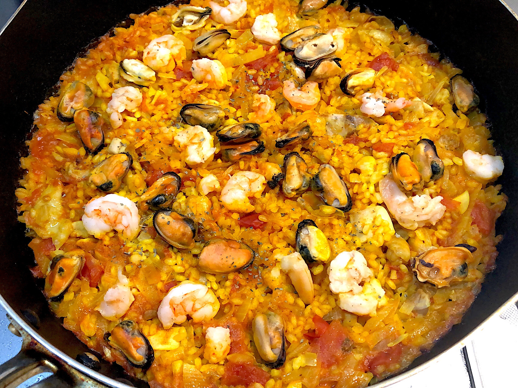 ターメリックで!パエリア
