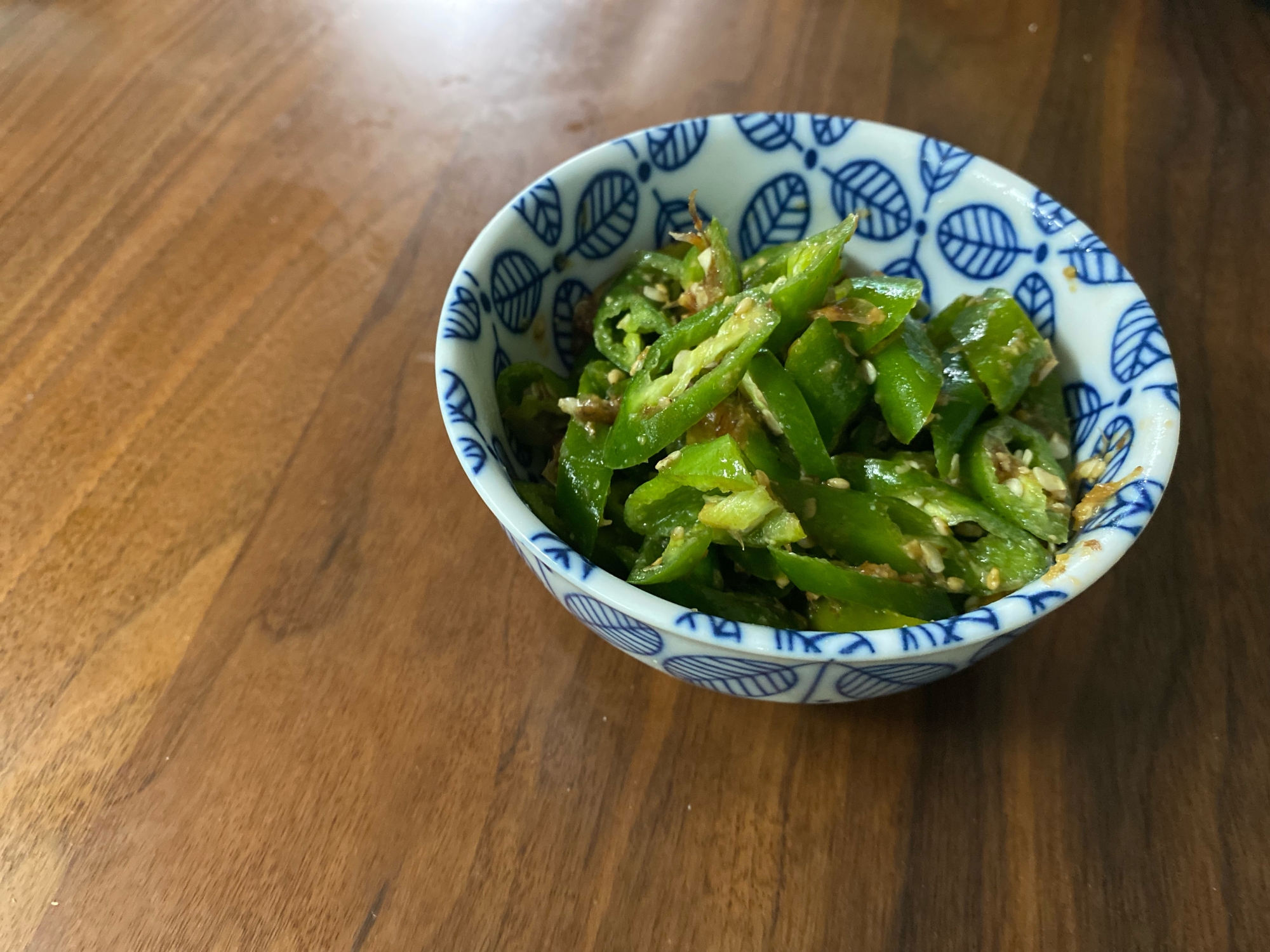 辛い！けどクセになる？！青唐辛子の甘味噌和え