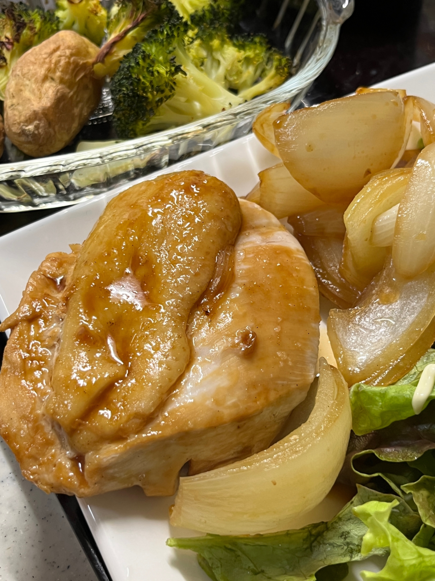 バター醤油のチキンステーキ