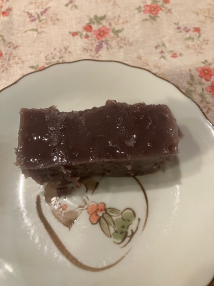 つぶあん こしあん で簡単！水ようかん