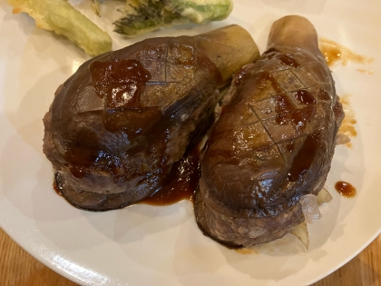 照り焼き☆なすの肉詰め☆