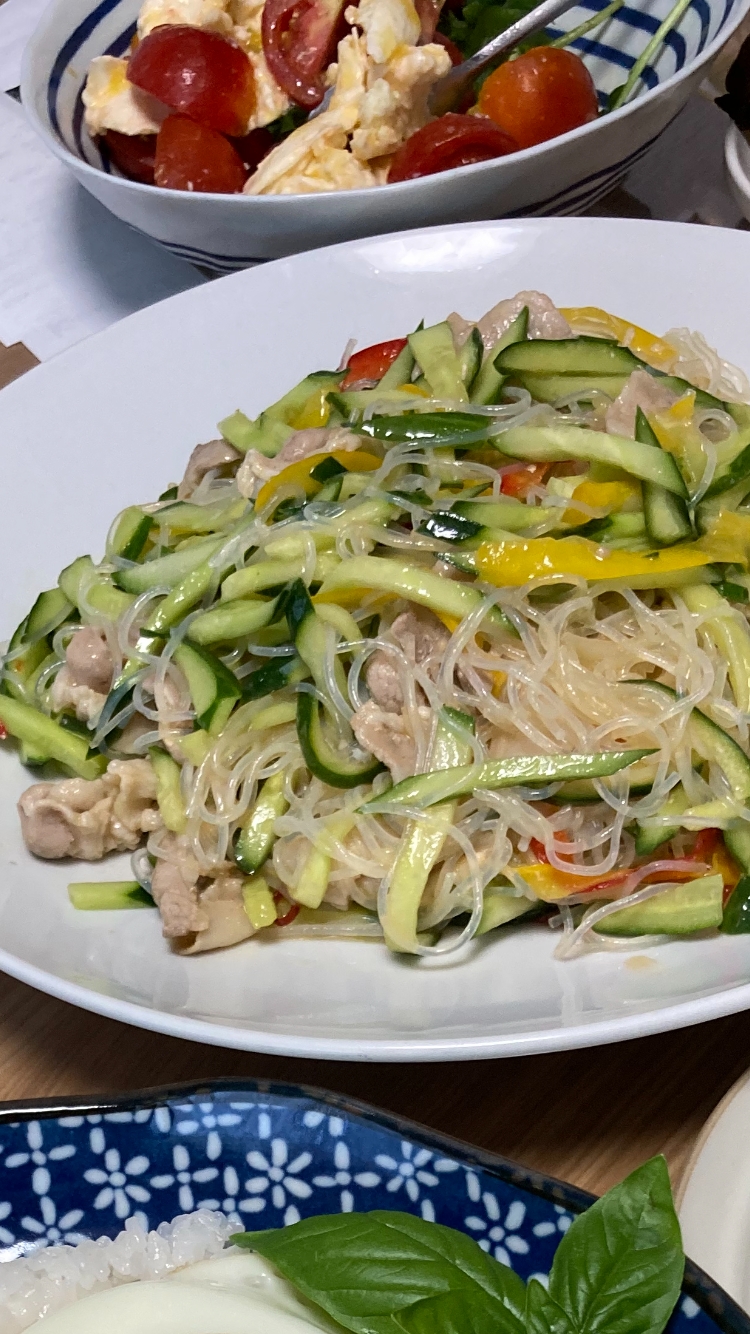 春雨ときゅうりのサラダ 〜ナンプラードレッシング〜