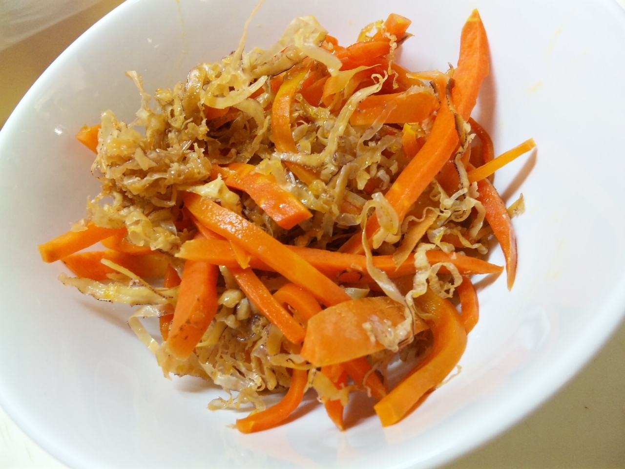 人参と切りイカのおつまみ レシピ 作り方 By Coffeelake 楽天レシピ